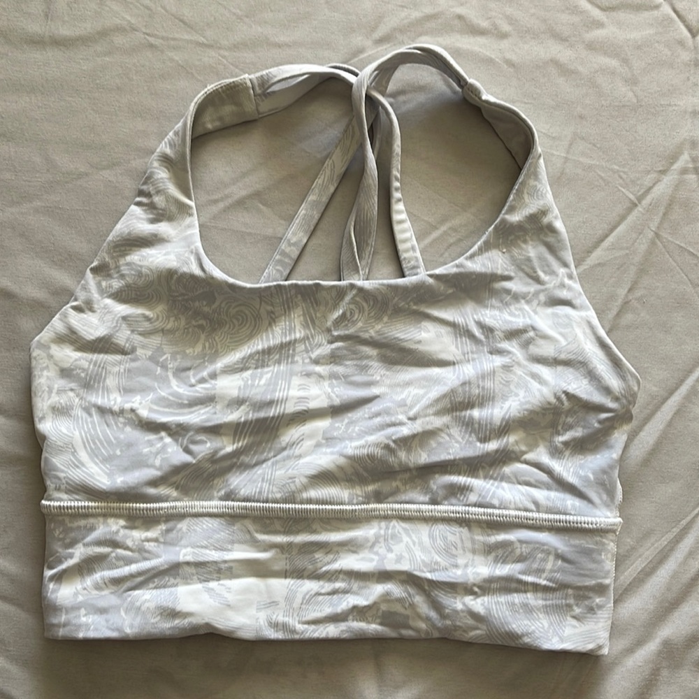 Lululemon Energy Longline Sports Bra, size 2